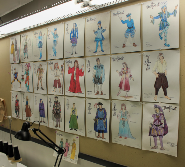 Behind the curtain: A look into TheatreUNI’s Costume Studio